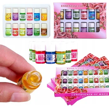 SADA ÉTERICKÝCH OLEJŮ PRO AROMATERAPII DO AROMALAMPY