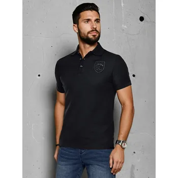 Pánská polokošile Dstreet PX0624 Barva: Černá, Velikost: XXL