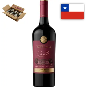 Víno Viňa Tarapacá Cabernet Sauvignon Gentle Reserva 6 x 0,75l, červené víno