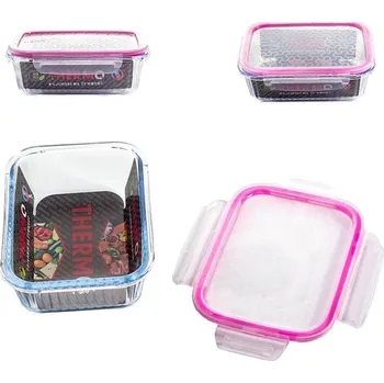 Dóza na potraviny dóza 1,04l, d 20x15 cm, THERMO, var.sklo