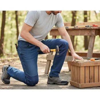 montérky CXS Kalhoty JEANS ALBI CXS, různé barvy Velikost 50 modrá