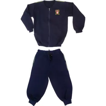 Dětská tepláková souprava HASIČI se zipem a kapsami - 146