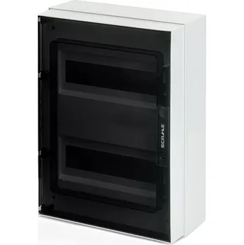 Rozvaděč SCAME Skříň IKONA 679.2024.4 24 modulů, na omítku, IP66, šedá 679.2024.4