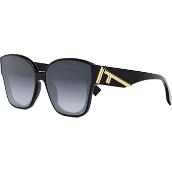 Sluneční brýle FENDI First Black Square Sunglasses