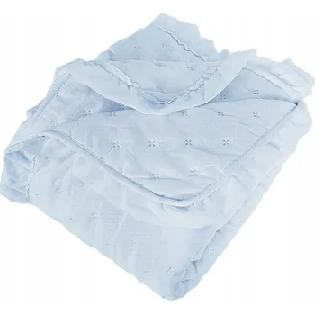 Prostěradlo Přehoz Markizeta polyester 200 cm x 220 cm modrý