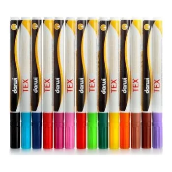 Darwi TEX fix na textil 6ml – tm. hnědá