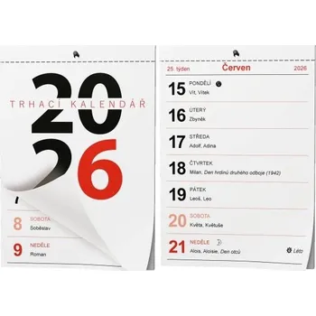 Kalendář Kalendář nástěnný, Senior Trhací A5 2026