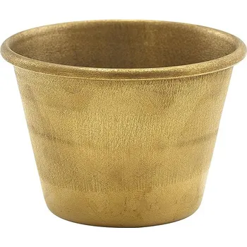 GENWARE Miska nerezová, výška 42 mm, průměr 60 mm, zlatá