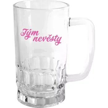 Sklenice Půllitr Tým nevěsty