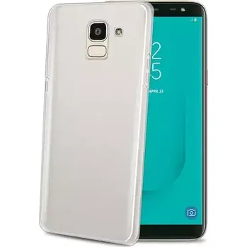 Pouzdro na mobilní telefon CELLY Gelskin TPU pouzdro pro Samsung Galaxy J6 (2018) bezbarvá (GELSKIN758)