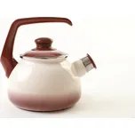 Metalac Capuccino, smaltovaný čajník 18 cm, 1,7 l