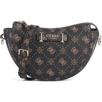 Oblečení a móda Guess Silia - Kabelka přes rameno v tmavohnědá, imitace kůže, 235978 | Kabelky pro ženy & muže