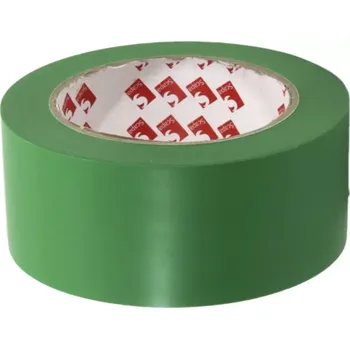 Výstražná páska Zelená vyznačovací páska Super - délka 33 m, šířka 5 cm