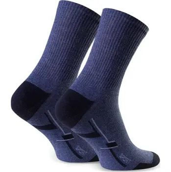 Pánské ponožky Pánské sportovní ponožky 057 DENIM MÉLANGE 44-46