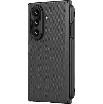 Pouzdro na mobilní telefon Nillkin Super Frosted FOLD Magnetic Pen Slot pro Samsung Galaxy Z Fold 7 Black
