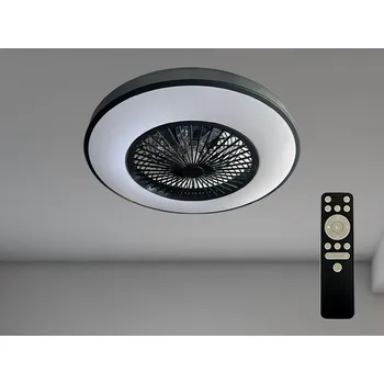 NEDES LED svítidlo + stropní ventilátor + dálkový ovladač 72W - LCL6351