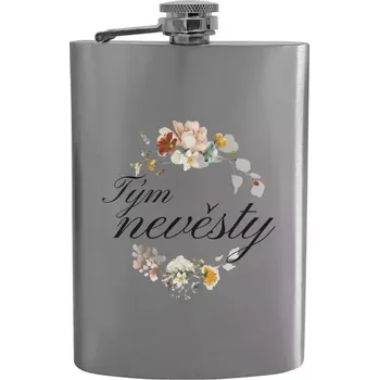 Placatka Placatka Tým nevěsty - květinový věneček