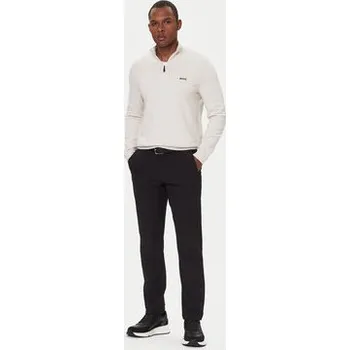 Pánské oblečení BOSS Svetr Momentum-X QZ 50547898 Écru Regular Fit XXL