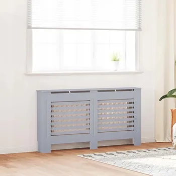 Obraz Kryt na radiátor MDF deska 152 x 81 cm šedý