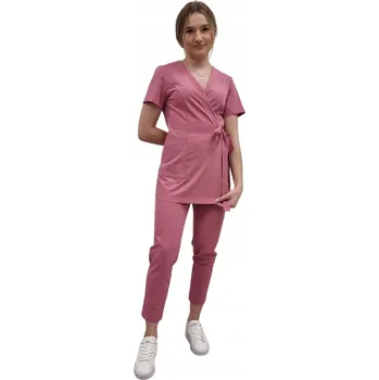 Pracovní obuv Kosmetický lékařský set Basic Premium starorůžová vel. XXL