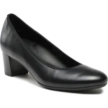 Dámské lodičky ARA dámské lodičky na širším podpatku kožené černé | 12-52302-01 Jive Velikost: 39