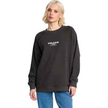 Dámská mikina Volcom dámská mikina Stone Magic Crew Vintage Black | Černá | Velikost M