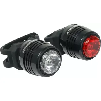 Cyklosvítilna Sada světel Superior S.LIGHT 20/BLACK/GREY