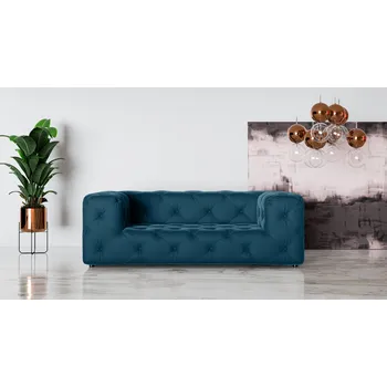 Sedací souprava Pohovka pro 2 FRESCO S2 Barva: Modrá