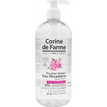 Micelární voda Micelární vody na obličej Corine de Farme 500 ml