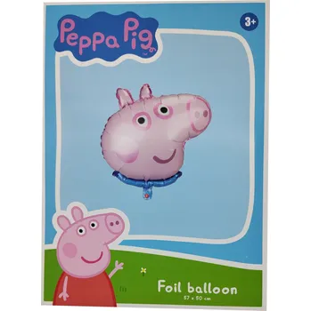 Balónek Foliový balónek prasátko Pepa Pig Velký 57 cm Jorge
