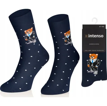 Pánské ponožky Ponožky Intenso 0549_024 modré, velikost 44-46