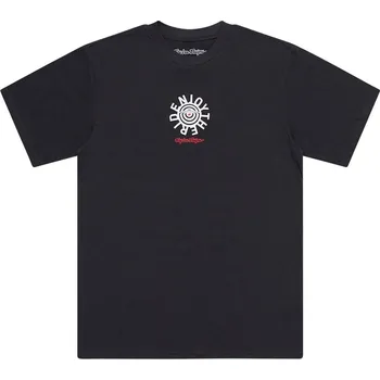 Pánské tričko tričko krátký rukáv pánské lifestyle TROY LEE DESIGNS SHORT SLEEVE ENJOY CARBON - L