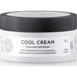 Maria Nila Jemná vyživující maska bez permanentních barevných pigmentů 8.1 Cool Cream (Colour Refresh Mask) 300 ml + 2 měsíce na vrácení zboží
