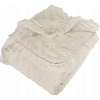 Prostěradlo Přehoz Markizeta polyester 200 cm x 220 cm béžový