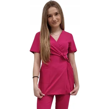 Dámské sako Zavinovací sako, tunika amarantová basic premium vel. XS