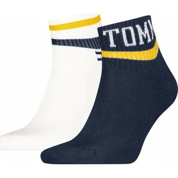 PONOŽKY TOMMY HILFIGER PONOŽKY KOTNÍKOVÉ PONOŽKY /TMAVĚ MODRÁ vel. 39-42
