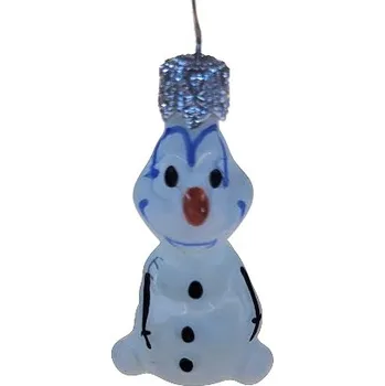 Vánoční dekorace vánoční figurka Olaf 4,5cm