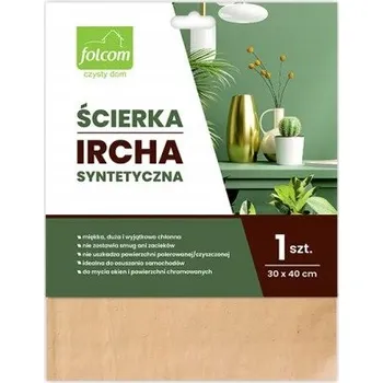 Utěrka Folcom - Syntetická semišová utěrka , 30 x 40 cm