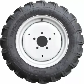 Pneu pro těžký stroj Kompletní LEVÁ pneu 6.00-16 BKT 6 PR (pneu+duše+disk) | TZ055571.1K | AGROAD