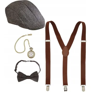 Pánský retro set 20. léta - 4 díly