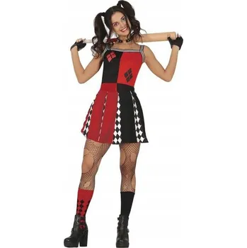 Karnevalový kostým Kostým Kostým Harley Bláznivá roztleskávačka 38-40 M