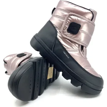 Dívčí zimní obuv Dívčí zimní boty Geox J Willaboom Lilac/ Black 29, Vnitřní délka boty: 18,5 cm, Vnitřní šířka boty: 6,9 cm