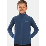 Dětská fleecová mikina Kilpi GLAMER-J tmavě modrá 122-128