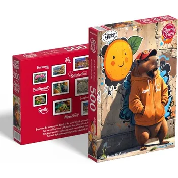 Puzzle Puzzle 500d. Cherry Pazzi - Don't Worry, Be Cappy