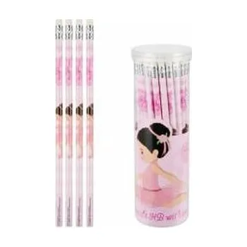 Ołówek z gumką HB Balerina (48szt)