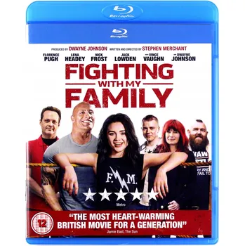 Blu-ray film Fighting With My Family (Na ringu z rodziną) Blu-ray disk
