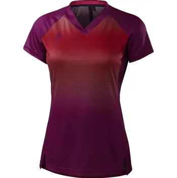 cyklistický dres Dres Specialized dámský krátký rukáv ANDORRA WMN BERRY , velikost M