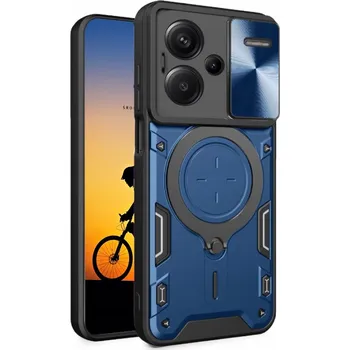 Pouzdro na mobilní telefon Zadní Kryt WWW pro Xiaomi Redmi Note 13 pro+ plus 5G modrý