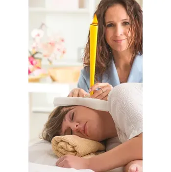 Ušní svíce HOXI s cannabis 1 ks