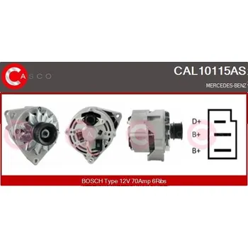 Alternátor Generátor CASCO CAL10115AS